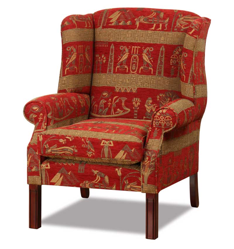 Berkshire Ohrensessel Cleopatra Red