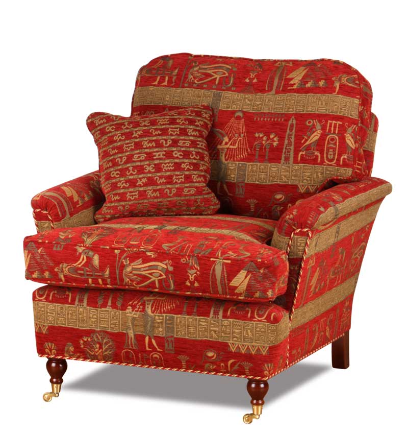 Harrington Sessel Cleopatra Red
